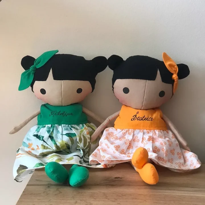 Personalizirane lutke – duo prijateljica